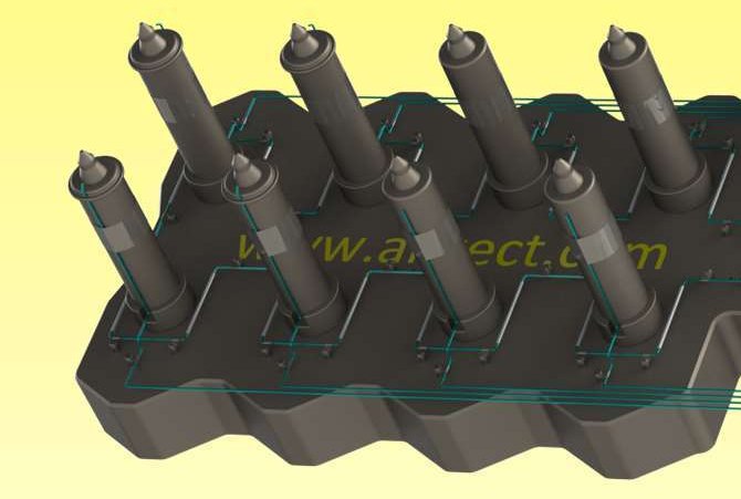 AIRTECT ULTIMATE stand-alone leak detection manifold with twelve zones
