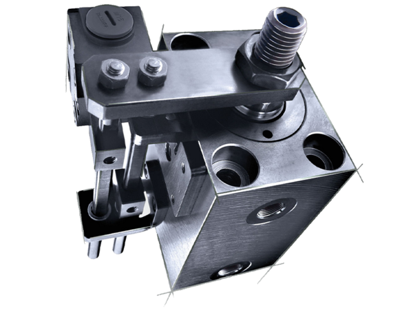 AHP Merkle block cylinder with mechanical switch BZR