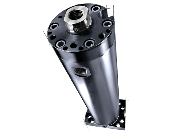 AHP Merkle hydraulic cylinder with external guide HZF