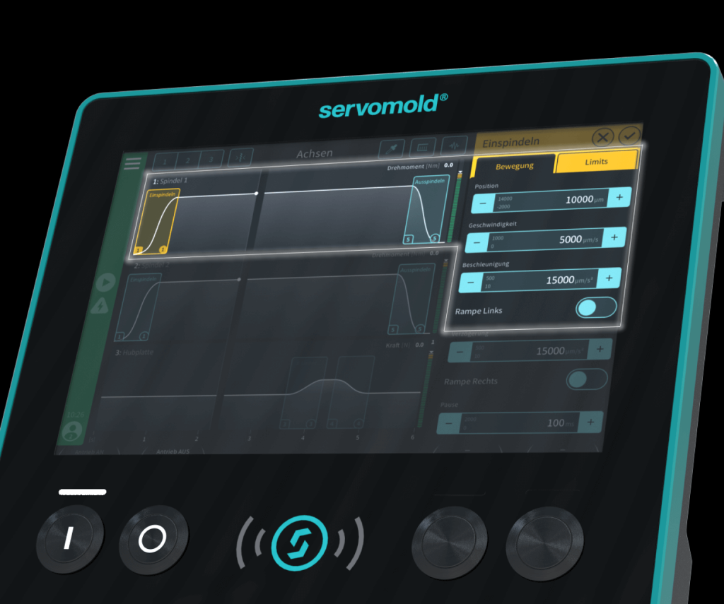 MoldControl: editing process parameters